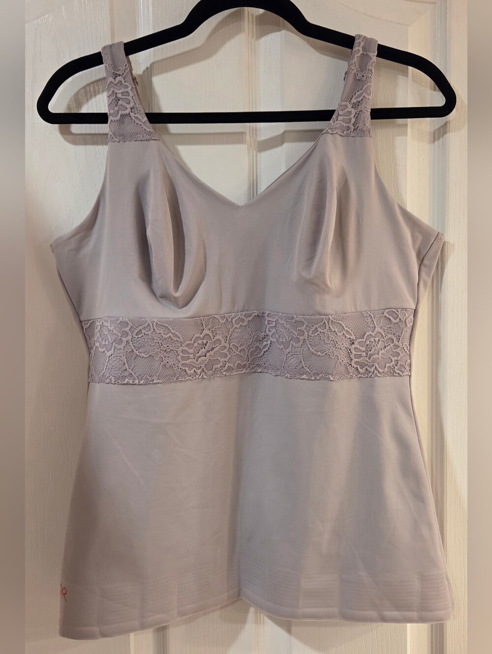 NWOT Ruby Ribbon Empress Cami #1833 (Cloud Gray, Sz 42)